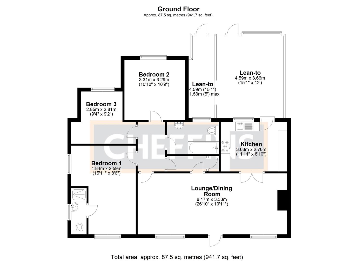 3 Bedroom for sale in Soham Cheffins Ely Sales